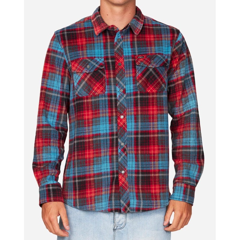 O'Neill Glacier Plaid Superfleece Men's Win24