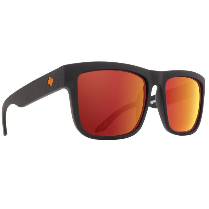 Spy Discord Dale Jr Mt Blk/Happy Grey Green Orange Sunglasses