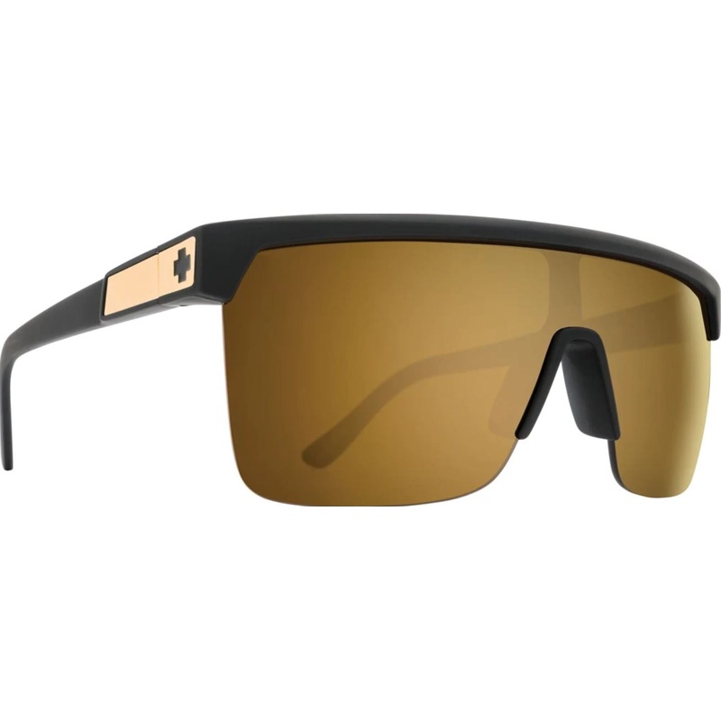 Spy Flynn 5050 25th Anniv Mtt Blk/HD Bronze Gold Sunglasses