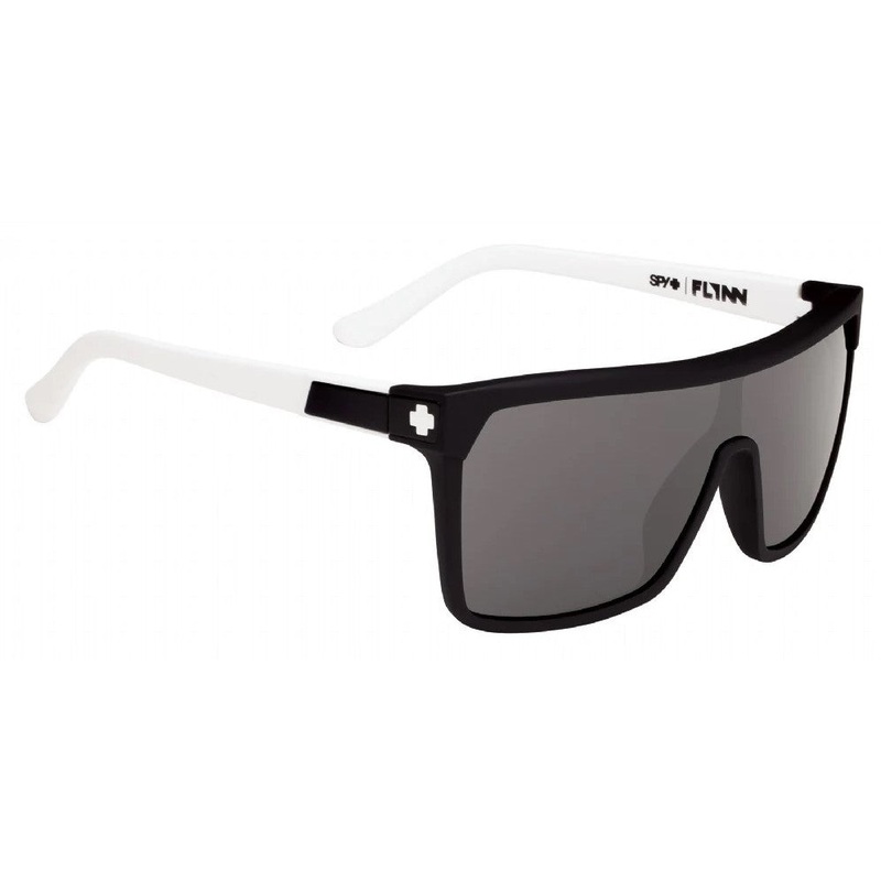 Spy Flynn Mtt Ebony Ivory/Happy Grey Green Sunglasses