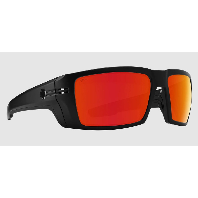 Spy Rebar ANSI Mt Blk/Happy Brz Red Spectra Sunglasses