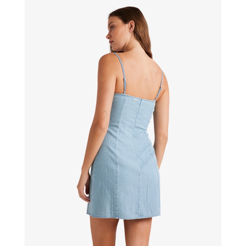 Billabong Stay Awhile Chambray Dress - Sum24