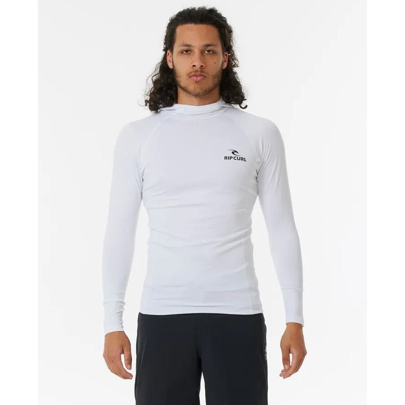 Rip Curl Stack UPF Long Sleeve Hooded Rash Top - Sum24