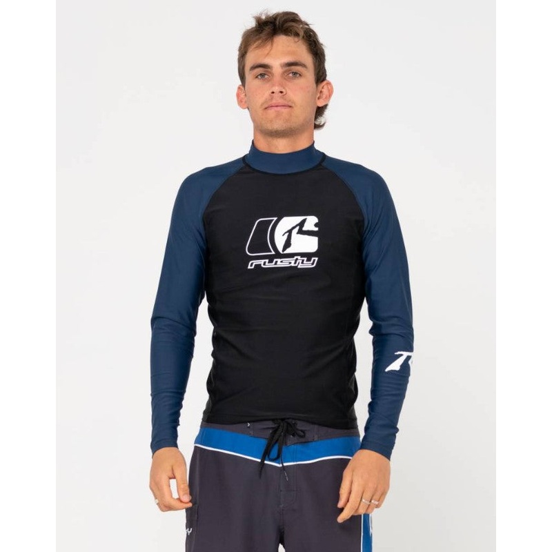 Rusty Y2Shay Long Sleeve Rash Top - Sum24