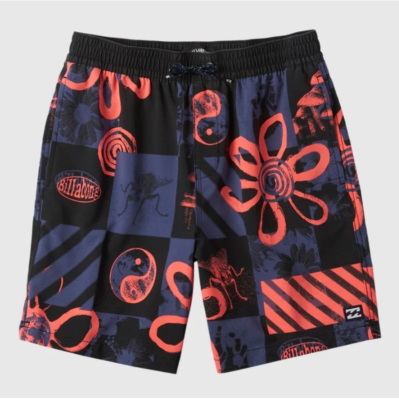 Billabong Groms Sundays Layback Shorts - Sum24