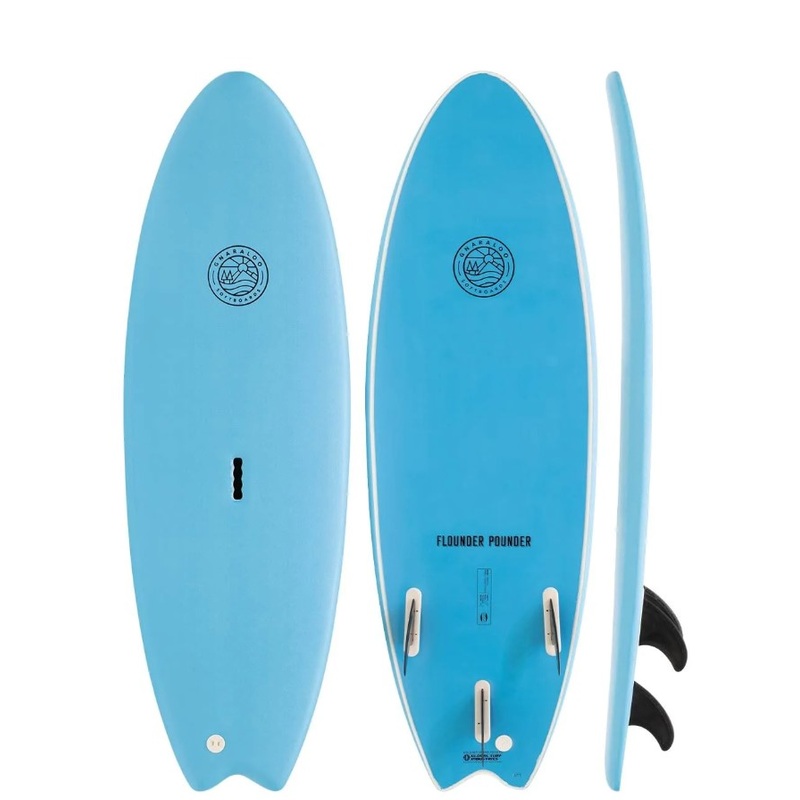 GNARALOO FLOUNDER POUNDER 6'0 SOFT BOARD
