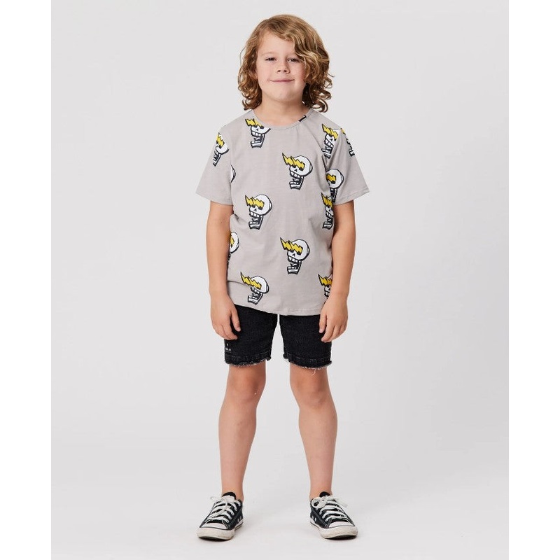 Radicool Kids Skull Repeat Tee - Sum24