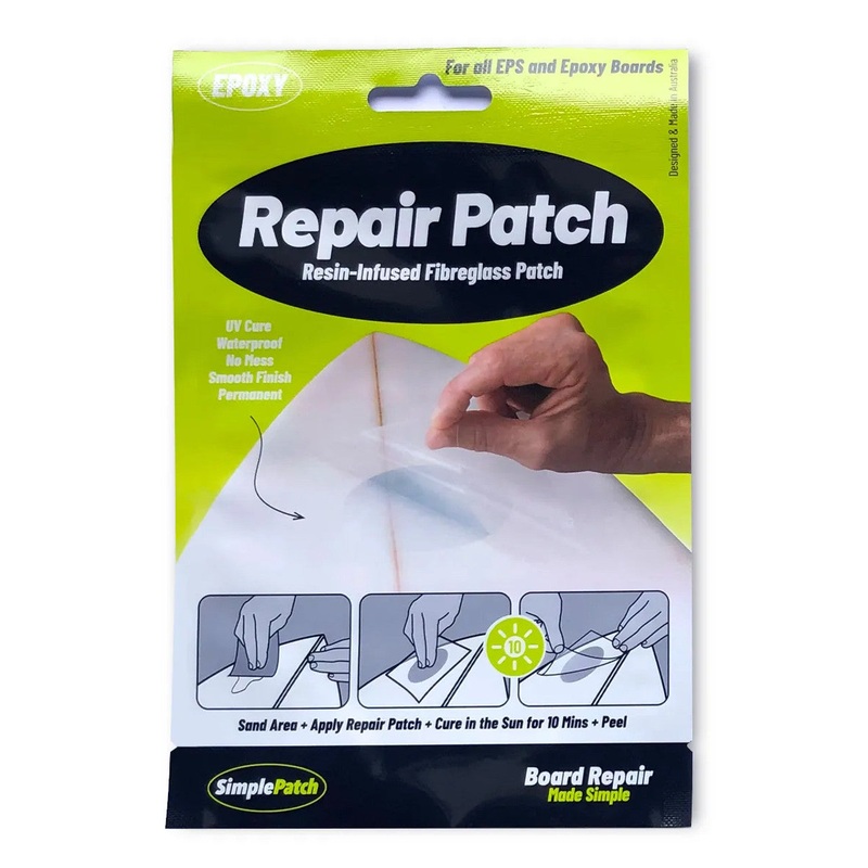 Simple Patch Surfboard Epoxy Repair Patch (large)