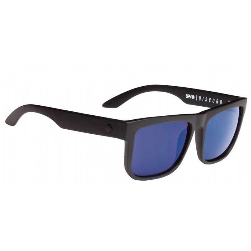 Spy Discord Mt Blk/Happy Bronze Polar Blue Sunglasses