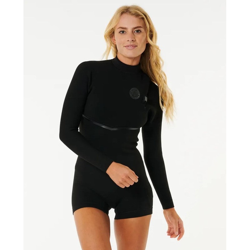 Rip Curl Womens E Bomb 2mm GBS Long Sleeve Wetsuit - Sum24