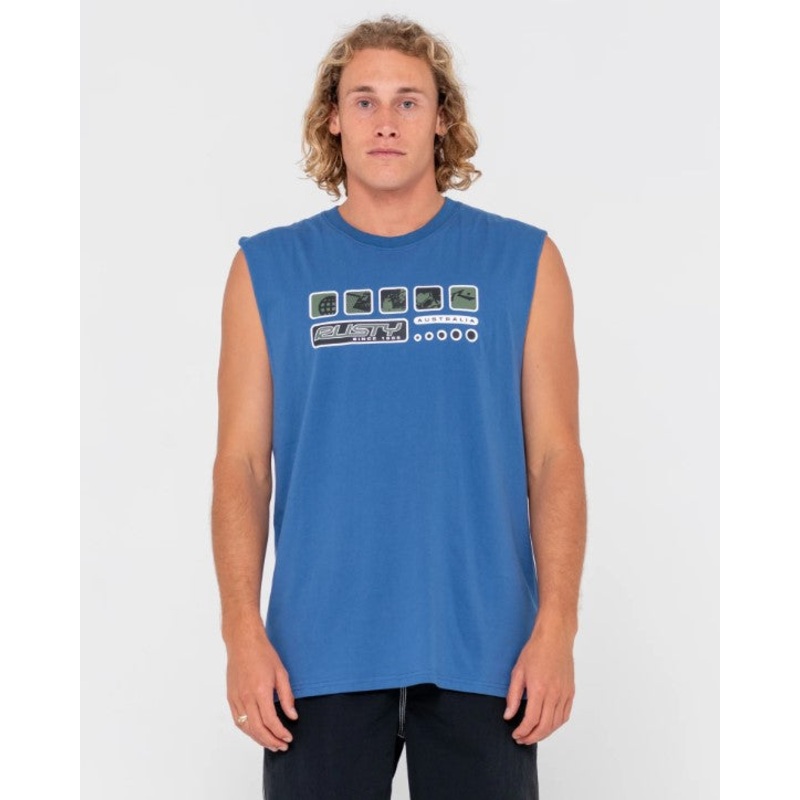 Rusty Second Summer Muscle Top - Sum24