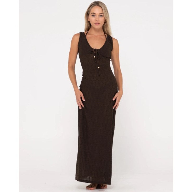 Rusty Vita Sheer Knit Maxi Dress - Sum24