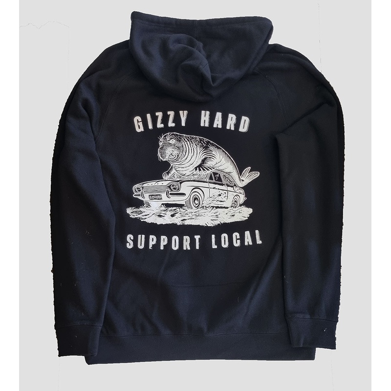 Gizzy Hard Support Local Homer Hoodie