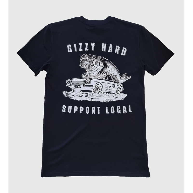 Gizzy Hard Support Local Homer Tee