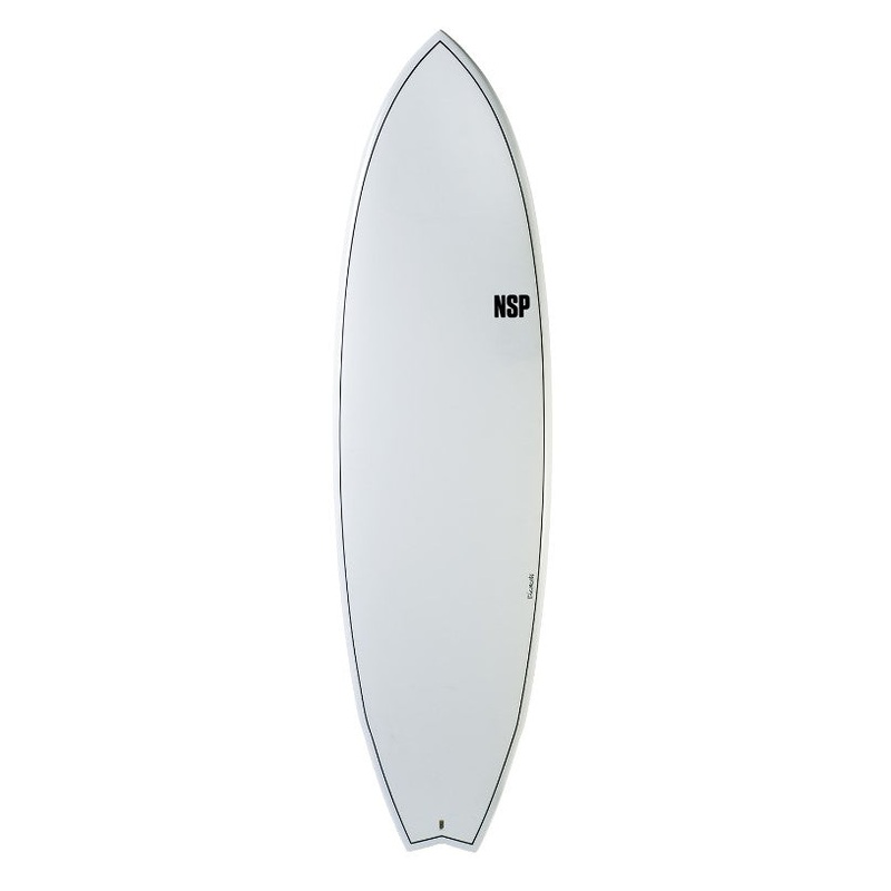 NSP 6'4 ELEMENTS HDT EPOXY FISH SURFBOARD