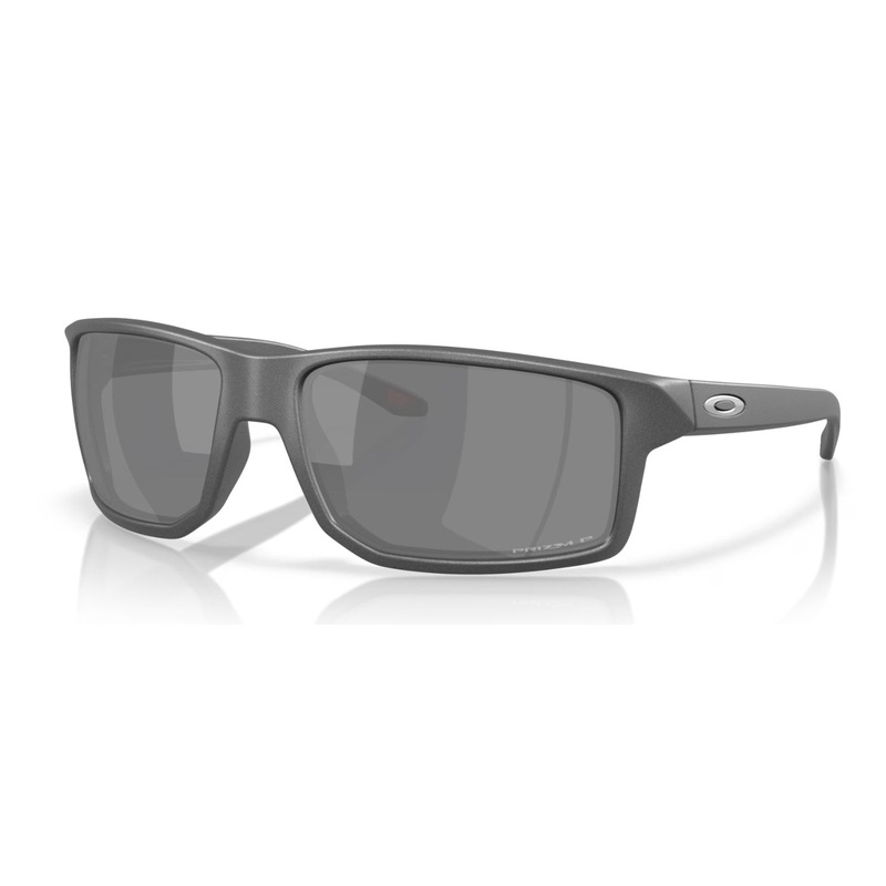 Oakley Gibston XL STeel/Prizm Black Polarised Sunglasses