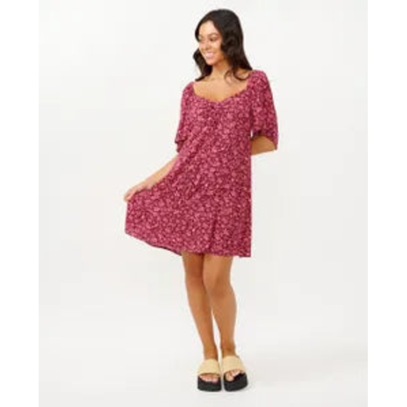 Rip Curl Beach Party Short Sleeve Mini Dress -Sum24