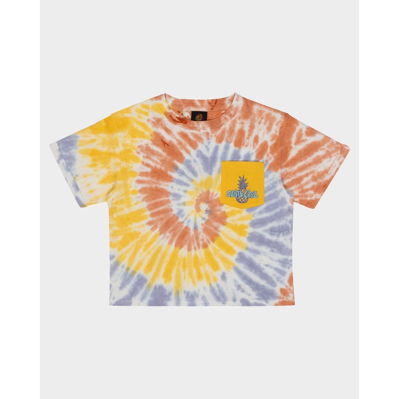 Santa Cruz Girls SC Tropic Pocket Tee - Sum24