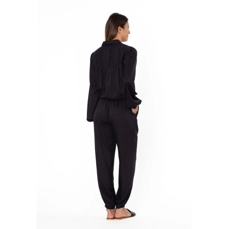 Amuse Stardom Woven Long Sleeve Top -Win25