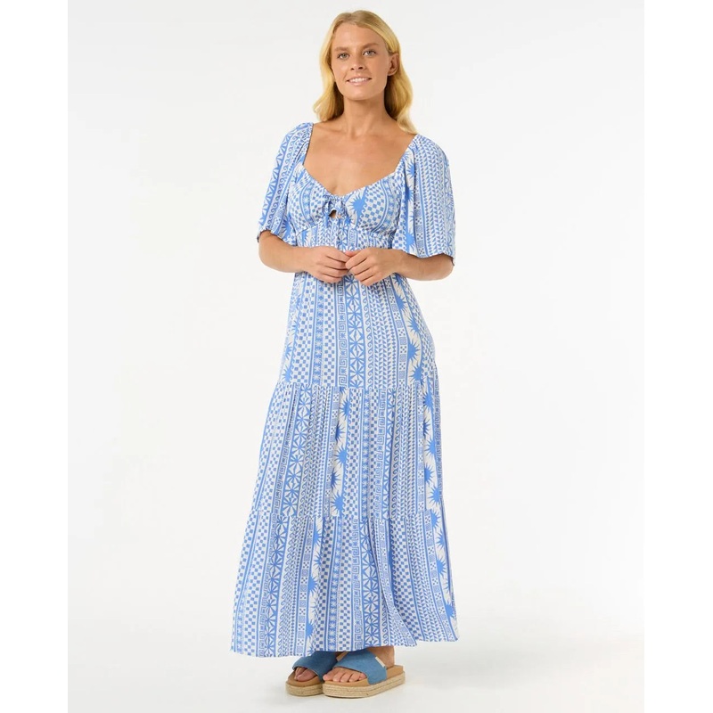 Rip Curl San Carlos S/S Maxi Dress -Win25
