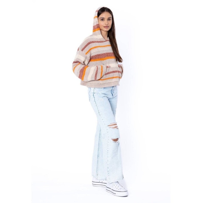 Sisstrevolution Seabrook Hooded Knit Sweater - Win25