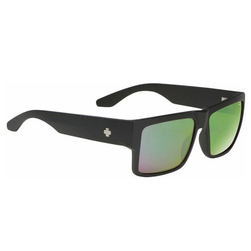 Spy Cyrus Matte Black/Happy Bronze Polar Green Sunglasses