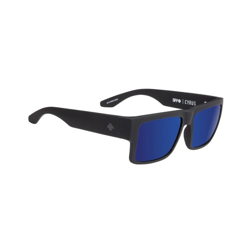 Spy Cyrus Soft Mtt Blk/Happy Bronze Blue Spectra Sunglasses