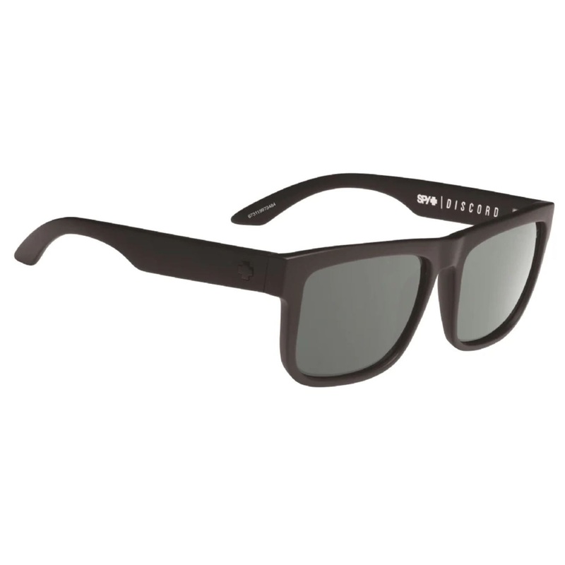Spy Discord Soft Mtt Blk/Happy Grey Green Sunglasses