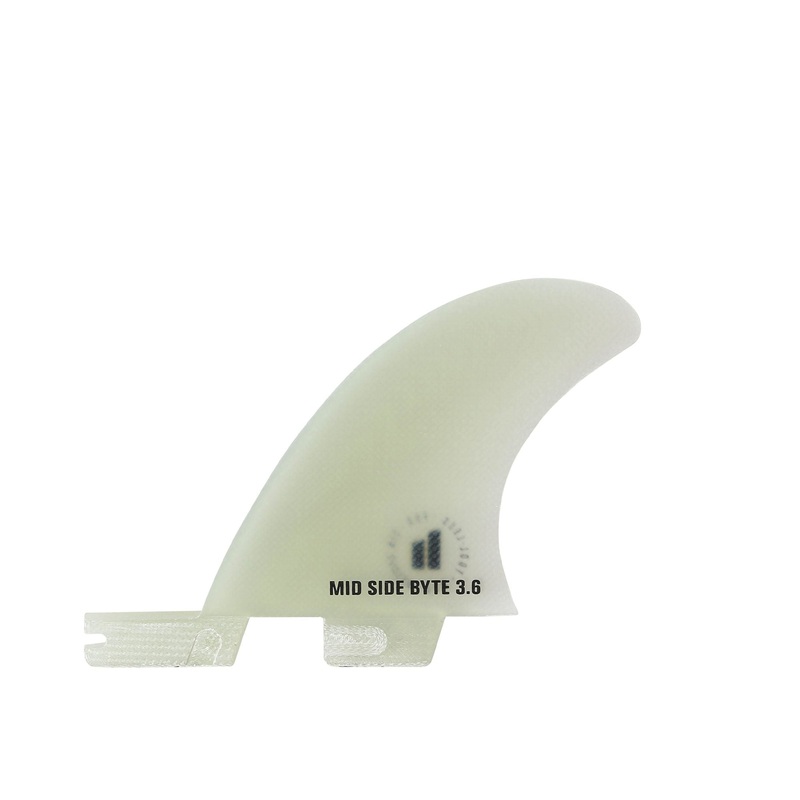 FCS II Mid Side Byte PG 3.6" Midlength/Longboard Fins