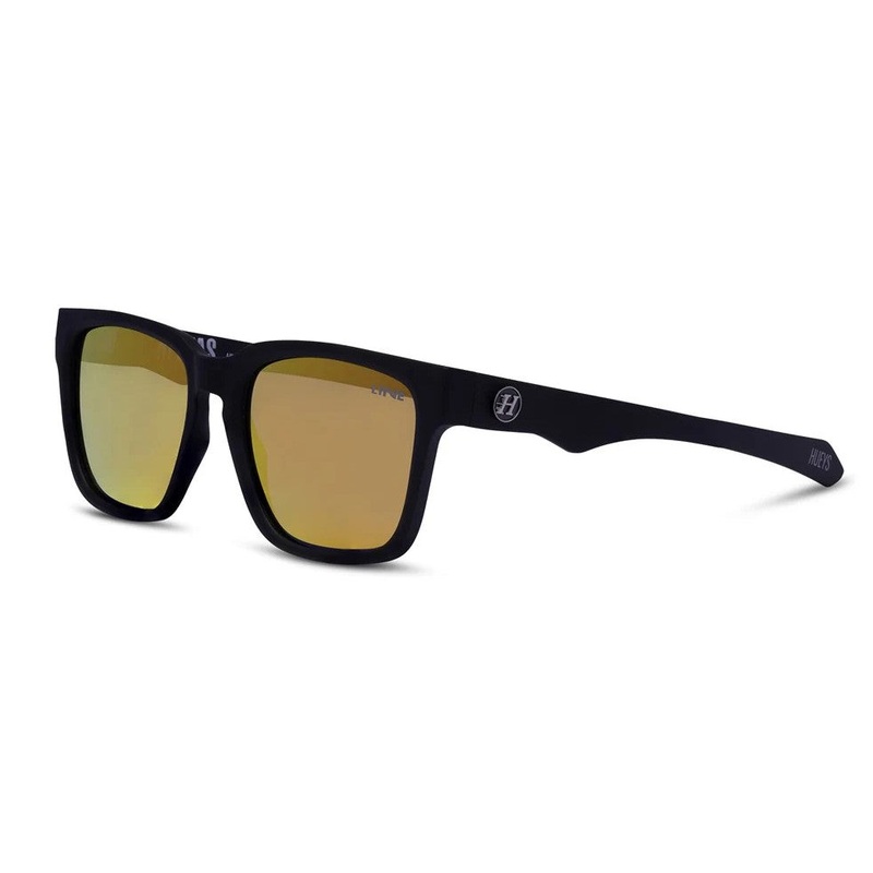 Liive Hi Seas Matte Black Mad Hueys Mirror Polar Sunglasses
