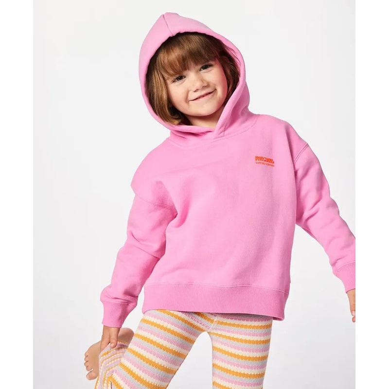 Rip Curl Girls Surf Puff Heritage Hoodie - Win25