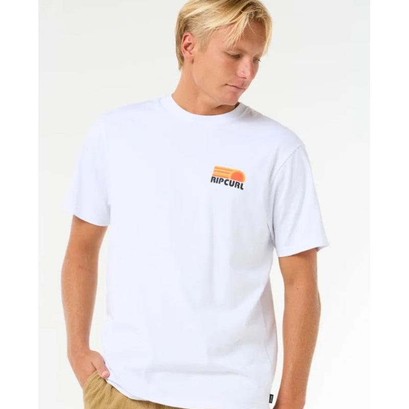Rip Curl Surf Revival Stacked Tee - Win25