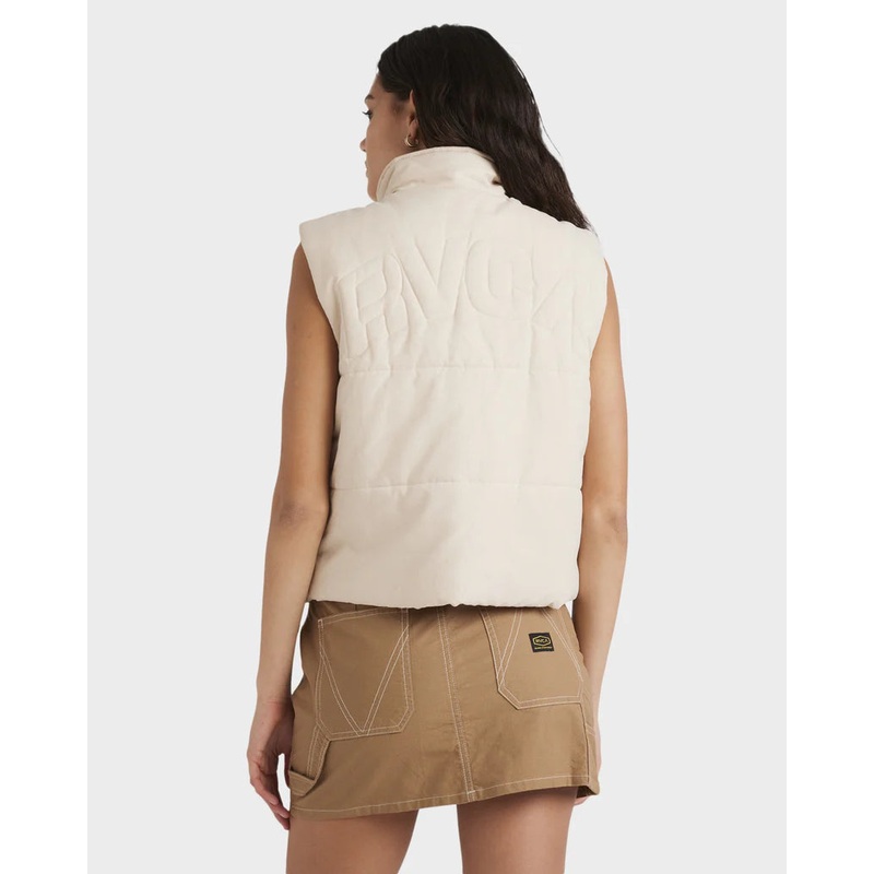 RVCA Womens Eezeh Puffer Vest -W25