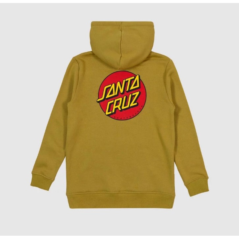 Santa Cruz Classic Dot Chest Youth Hoodie - Win25