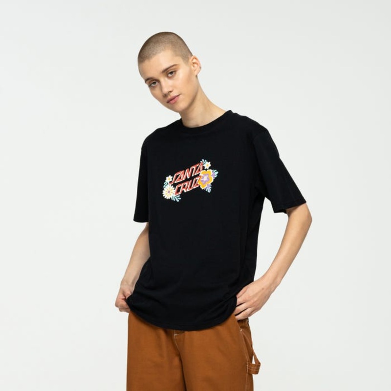 Santa Cruz Free Spirit Floral Stack SS Tee -Win25