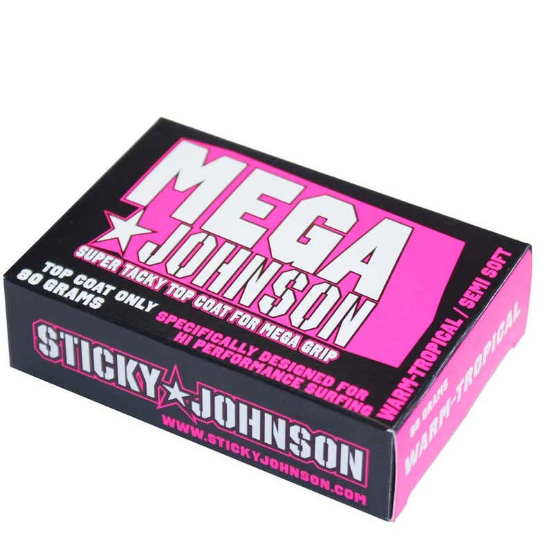 Sticky Johnson Mega Top Coat Surf Wax - 20 degrees and above