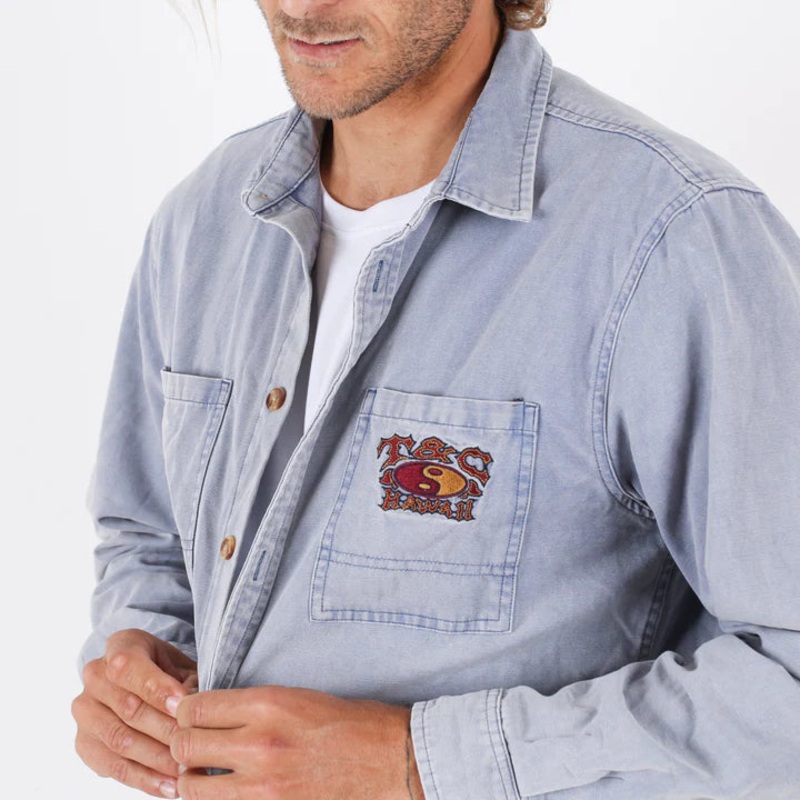 Town & Country Dawn L/S Canvas Overshirt -Win25
