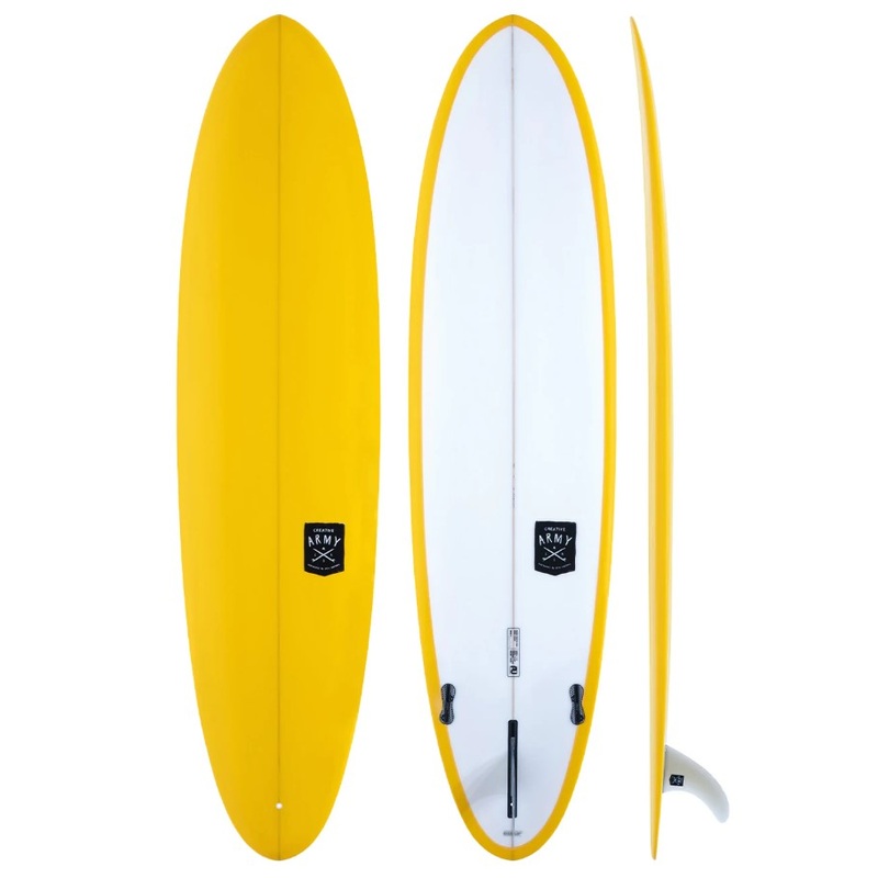 CREATIVE ARMY 8'1 HUEVO PU SURFBOARD