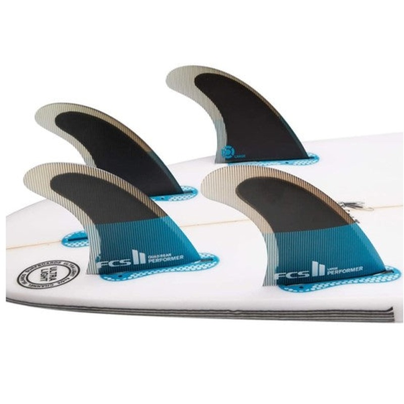 FCS II PERFORMER PC QUAD FIN SET