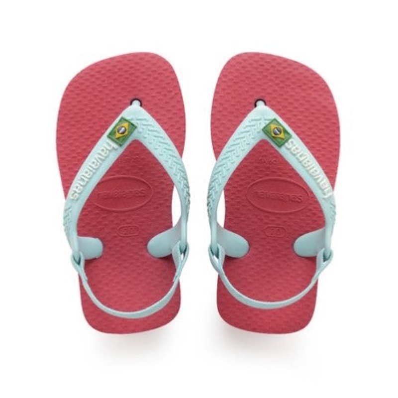 HAVAIANAS BABY BRAZIL LOGO 0579 FLAMINGO