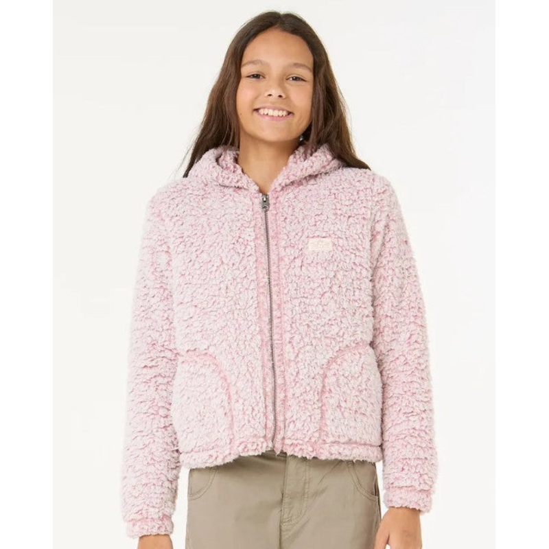 Rip Curl Girls Dark N Stormy Zip Through Hoodie - Win25