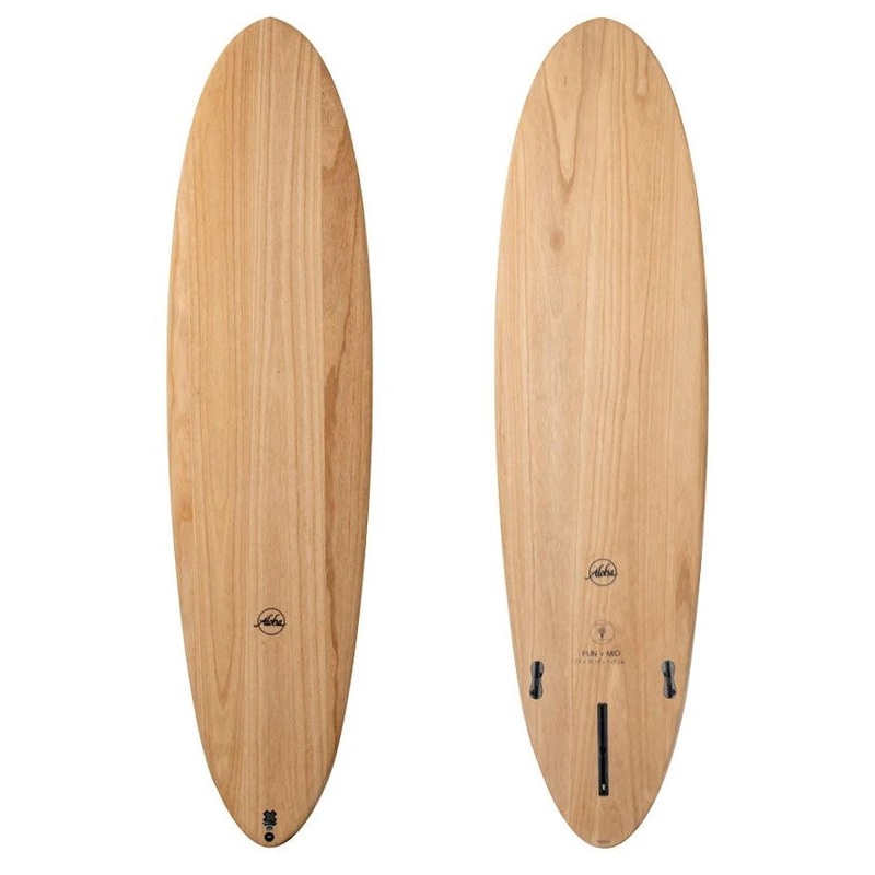 ALOHA 8'0 FUN DIVISION MID ECOSKIN SURFBOARD