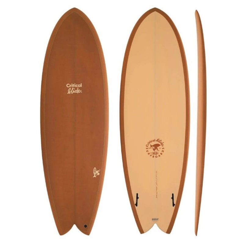 CRITICAL SLIDE SOCIETY 5'7 ANGLER PU TWIN FISH
