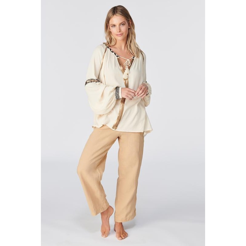 Win21 TIGERLILY NAVIA TIANA LS BLOUSE