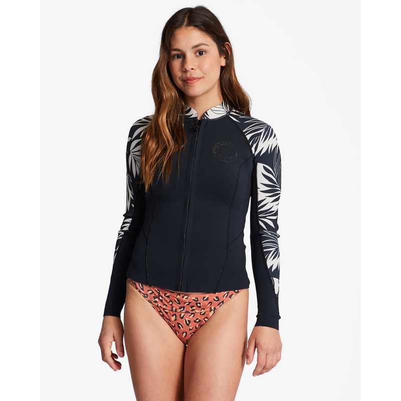 Billabong Womens Peeky 1mm Wetsuit Jacket - Sum23