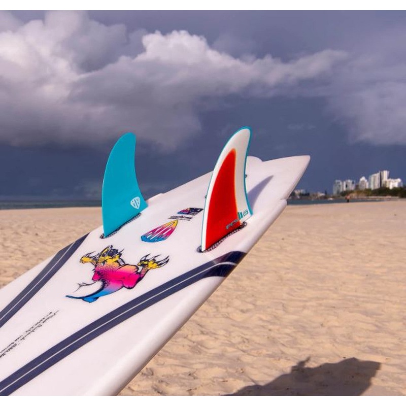 FCS II MR Freeride PG Twin Fin Set