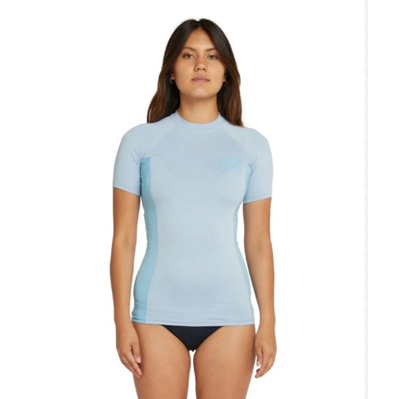 O'Neill Womens Classis Short Sleeve Rash Top - Sum23