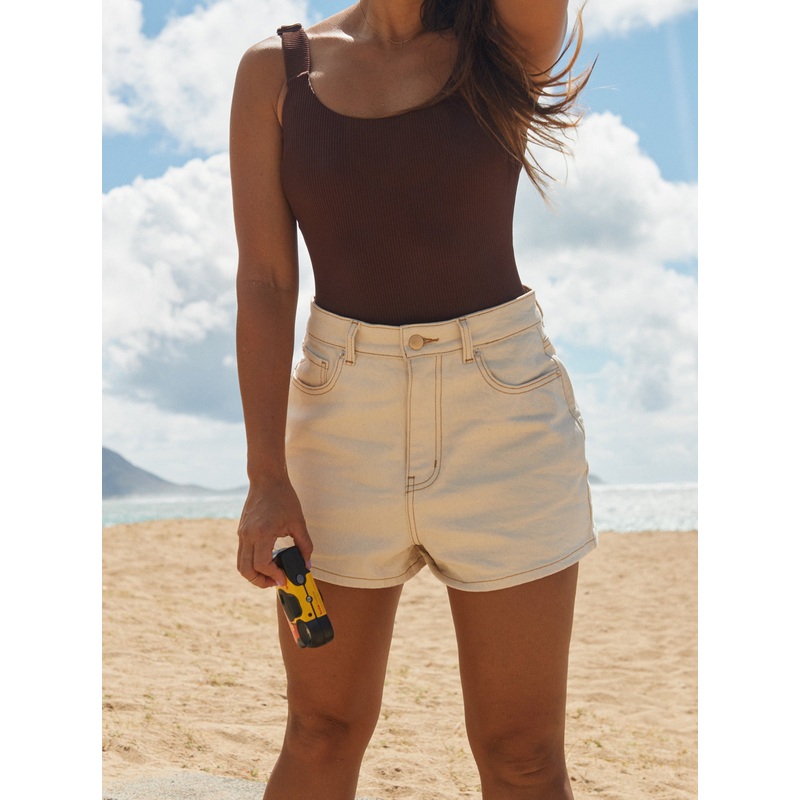 Roxy Chlo Natural Denim Shorts - Sum23