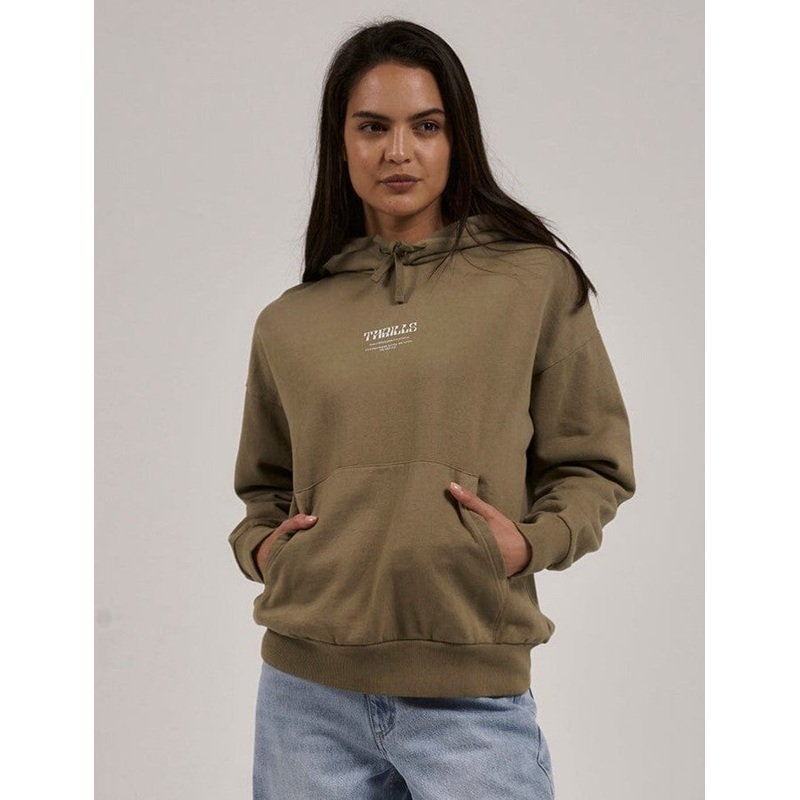 Thrills High Standards Fleece Hood - Sum23