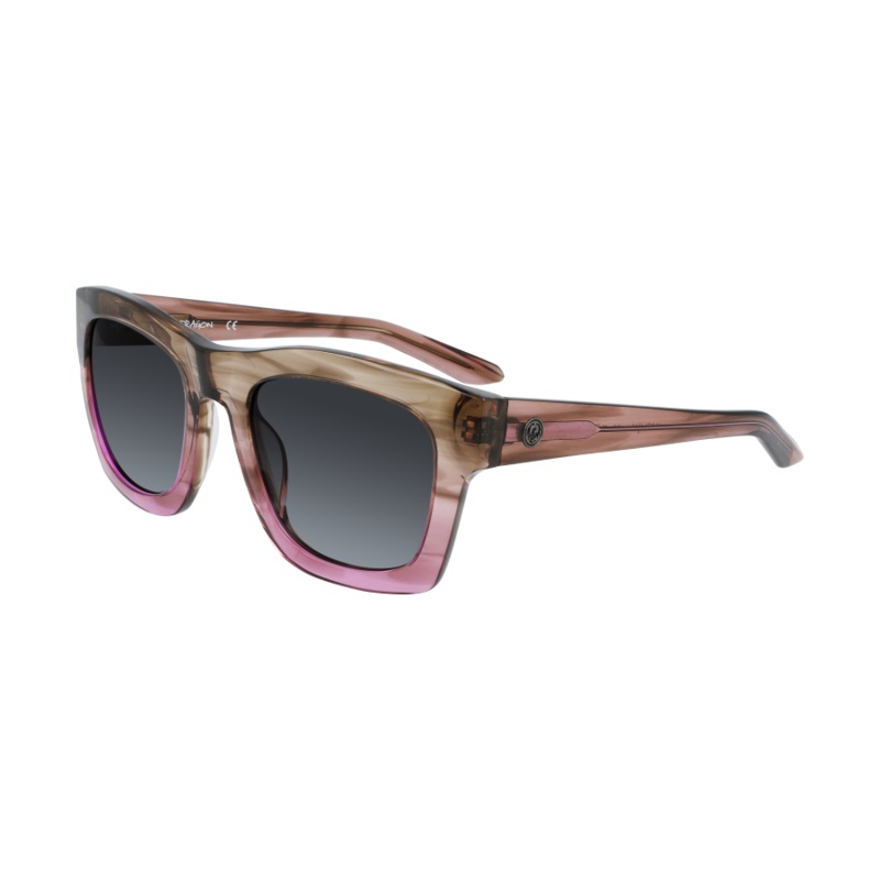 DRAGON WAVERLY GREY VIOLET LL SMOKE GRDT SUNGLASSES